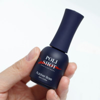 POLISHOT Холодная база  для гель лака, база для ногтей, базовое покрытие (не печёт!), / для маникюра /для педекюра/ прозрачная, (10 мл.)