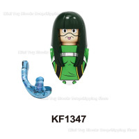 KF6116 конструктор моя геройская академия, Shouto Katsuki Tauyu norour Ashido Мина, мини-фигурки, сборные куклы, подарки