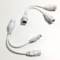 Сетевой разветвитель POE 2 в 1, соединитель с тремя каналами RJ45 для установки камеры безопасности