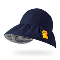 Летняя Детская Солнцезащитная шапка, детская Солнцезащитная шапка для девочек и мальчиков, уличная шапка с защитой от УФ излучения, детские пляжные шапки, Панама, шапка