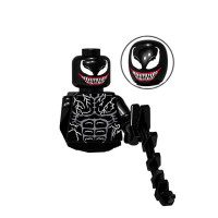 Фигурка супергероя из строительных блоков Loki silvie Hulk Thor Captain America Venom Groot Thanos Vision Falcon