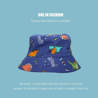 Летняя детская шапка для мальчиков и девочек, хлопковая солнцезащитная Кепка с УФ-защитой, Детская Панама, Пляжная детская Панама, Симпатичные Мультяшные кепки для младенцев