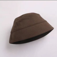 Панама детская однотонная в Корейском стиле, хлопковая шапка для улицы, унисекс, аксессуары для мальчиков и девочек, весна-осень