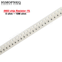 100 шт. 0603 SMD резистор 0R ~ 10M 1/10W 0R 1R 10R 100R 150R 220R 330R 470R 1K 1% K 10K 2,2 K 1M 0 1 10 100 100 150 220 330 470 ом