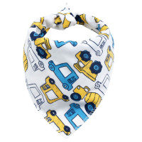 100% органические хлопковые детские нагрудники, треугольные Слюнявчики, мультяшное Слюнявчики, детские нагрудники для кормления, мягкие абсорбирующие детские нагрудники для мальчиков