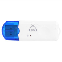 BT-470 USB Bluetooth-совместимый стерео аудио адаптер ключ беспроводной музыкальный приемник автомобильный комплект 100% Совершенно новый носить с собой