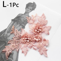Новый стиль 3D цветок кружевной воротник вышивка аппликация декольте Сделай Сам шитье украшение ремесло свадебное платье аксессуары для скрапбукинга