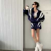 LILY MOST休閒運動套裝女2023春秋新款高級感衛衣半身裙兩件套潮