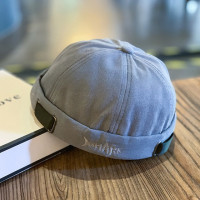 Матросская шапка с вышивкой, шапочки, шапка Docker, крутая шапка, шапка для часов, шапка унисекс с черепом