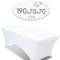 Чехол для дивана 190x75x75 (ДхШхВ), тонкая эластичная лента из полиэстера, используется для диванов beauty