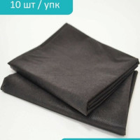 Чистовье / Простыни Люкс из спанбонда в штучной укладке, 200х90 см, черный, 10 шт/упк