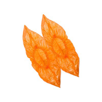 Бахилы детские Art of Home, 100 штук, прочные, желтые, влагостойкие, одноразовые, 8 мкм