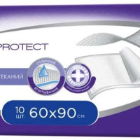 Пеленка впитывающая медицинская iD ID Protect 60x90, 60 х 90 см