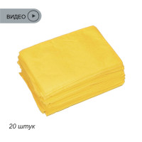 Простыня SMS 15 70*140 20 шт (желтые)