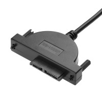 USB 2,0 для Mini SATA 7 + 6 13Pin адаптер кабель для ноутбука CD/DVD ROM привод