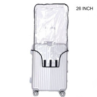 Прозрачный чехол из ПВХ, подходит для большинства чемоданов от 20 до 30 дюймов Jy20 21, Прямая поставка