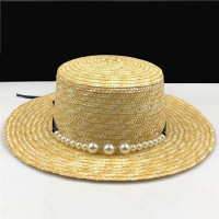 Женская пляжная летняя шляпа с защитой от солнца, Элегантная Модная кепка с круглым носком и бантиком