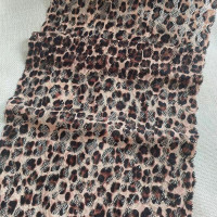 1 метр леопардовая цена эластичная Кружевная Сетка стрейч аксессуары для рукоделия Бесплатная доставка 23 см