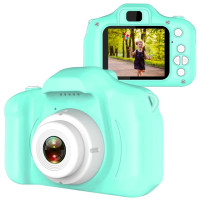 Детская цифровая мини-камера, экран 2,0 дюйма HD, 2 мегапикселя, проекционная видеокамера 1080P