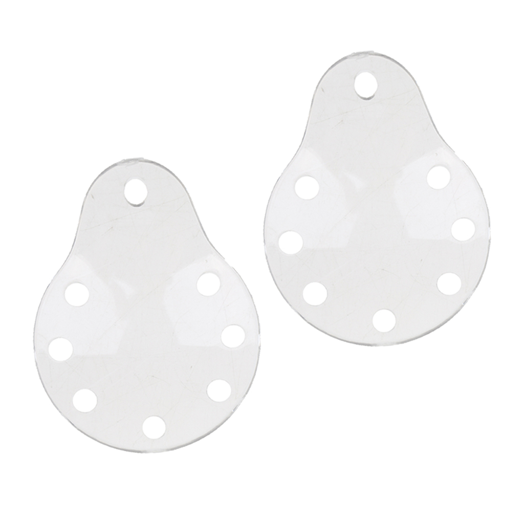 2Pcs 8 Holes Ventilated Eye Shield Cover Transparent - Needed After Cataract Surgery - Eye Care - Eye Protection