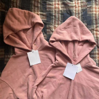 【現貨】VISVIM KOFU  JUMBO HOODIE （U.D）PINK髒粉紮染帽衫