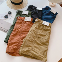 試衣間U+！日系工裝風休閒短褲夏季城市機能男女多袋戶外休閒褲