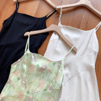 滿滿的高JI感！碎花吊帶洋裝女夏季氣質溫柔風森系小清新茶歇裙