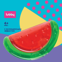 lubby Прорезыватель с водой охлаждающий Арбуз / грызунок детский, от 4 месяцев