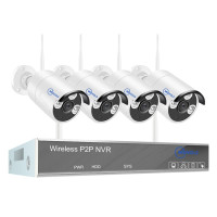MOVOLS H.265 Беспроводная система видеонаблюдения 8CH 1080P Tuya NVR 2MP наружная Водонепроницаемая Wifi IP камера безопасности Аудио Видео комплект видеонаблюдения
