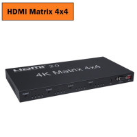 Матричный коммутатор 4K 60 Гц 4x4 HDMI