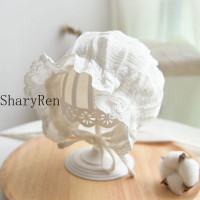 2022 летняя кружевная Цветочная Солнцезащитная шляпа для маленьких девочек и мальчиков, мягкая Весенняя шляпа, реквизит для фотосъемки, Детские аксессуары