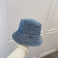 2023 новая джинсовая Рыбацкая шляпа универсальная модная U0406 Детские аксессуары для маленьких девочек