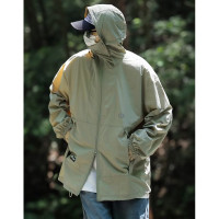 Cityboy山系薄款冰絲防曬衣男夏季日系寬鬆輕量連帽抗UV外套