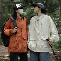 夏季小眾高端冰絲皮膚防曬衣外套男戶外工裝抗UV涼感釣魚衣服