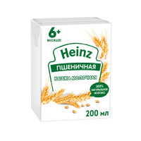 Каша молочная Heinz готовая пшеничная, 6 мес., 200 мл*1 шт