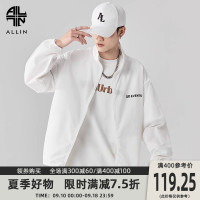 ALLIN 潮牌防曬衣男女款夏季薄款透氣外套抗UV冰絲釣魚防曬服