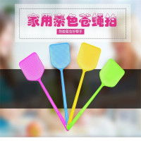 塑料新料苍蝇拍批发家用不烂加厚加长柄大号手动耐用灭苍蝇蚊子拍