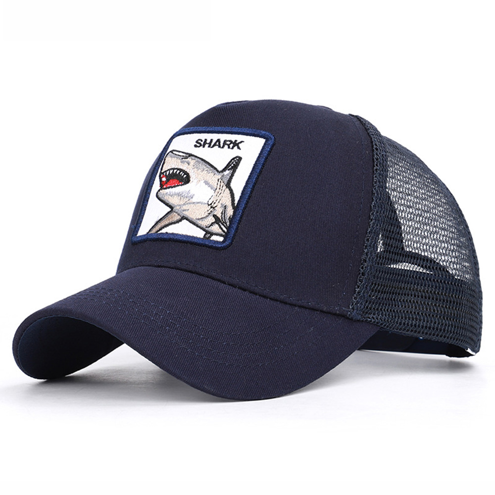 New Fashion Animals Embroidery Baseball Cap Men Women Hip Hop Snapback Sports Mesh Breathable Trucker Bone Dad Hat EP0051 (2)