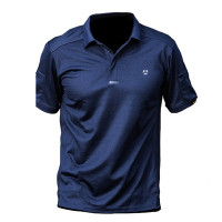 polo衫男戶外翻領速乾T恤男短袖夏教官作戰訓練服戰術T恤男速乾polo衫
