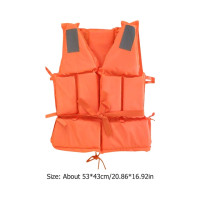 Спасательный жилет, костюм для выживания, водная идентификация для взрослых со свистком, для водных видов спорта, для выживания на лодке