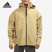 Adidas/Adidas正品2021新款男子戶外防水運動連帽夾克 GT6574