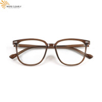 Готовые Очки для близорукости 2023, модные ультралегкие квадратные очки оливкового и зеленого цвета для женщин и мужчин, оправа из поликарбоната, очки с защитой от голубого зрительного рецепта