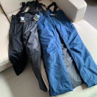 06俄羅斯外貿原單戶外衝鋒褲防風防水保暖雙層加絨登山滑雪女款