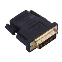 Конвертер HDMI в DVI, переходник DVI 24 + 5 папа-HDMI мама, Позолоченные 1080P DC1A для HDTV, ЖК-DVI-I, удлинитель кабеля HDMI, адаптер