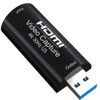 Карта захвата аудио-и видеосъемки MS2130 4K HDMI на USB 3,0, запись игр для PS4, PS5, камера, ноутбук, ПК, прямая трансляция, 1080P, 60 кадров в секунду, YUY2