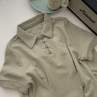 一件7折兩件6折三件5折@中式旗袍豆綠洋裝