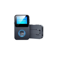 Аудиоприемник Bluetooth 5,0, MP3-плеер с ЖК-экраном