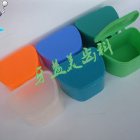 牙科材料 假牙盒 保持器盒子 批发 假牙盒 储牙盒 齿科 口腔器材