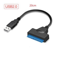 Кабель-адаптер USB3.0 2,0 на Sata, Поддержка жесткого диска 2,5 дюйма