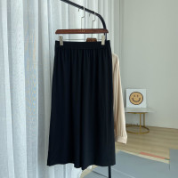 100桑蠶絲 夏裝寬鬆緊帶純色休閒 真絲雙喬杭州絲綢長褲16E/31504